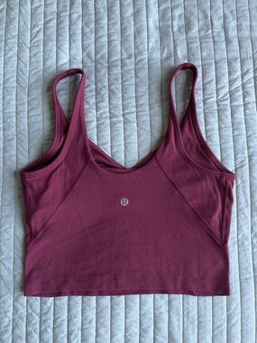 Lululemon align tank mulled wine